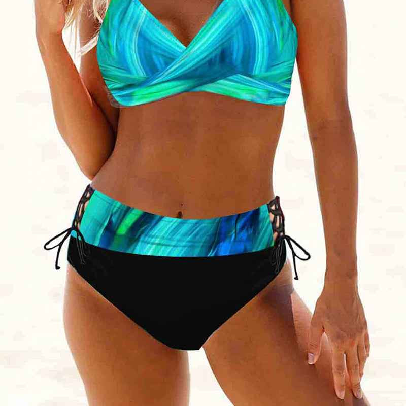 Eva - Fröhlicher farbiger Bikini