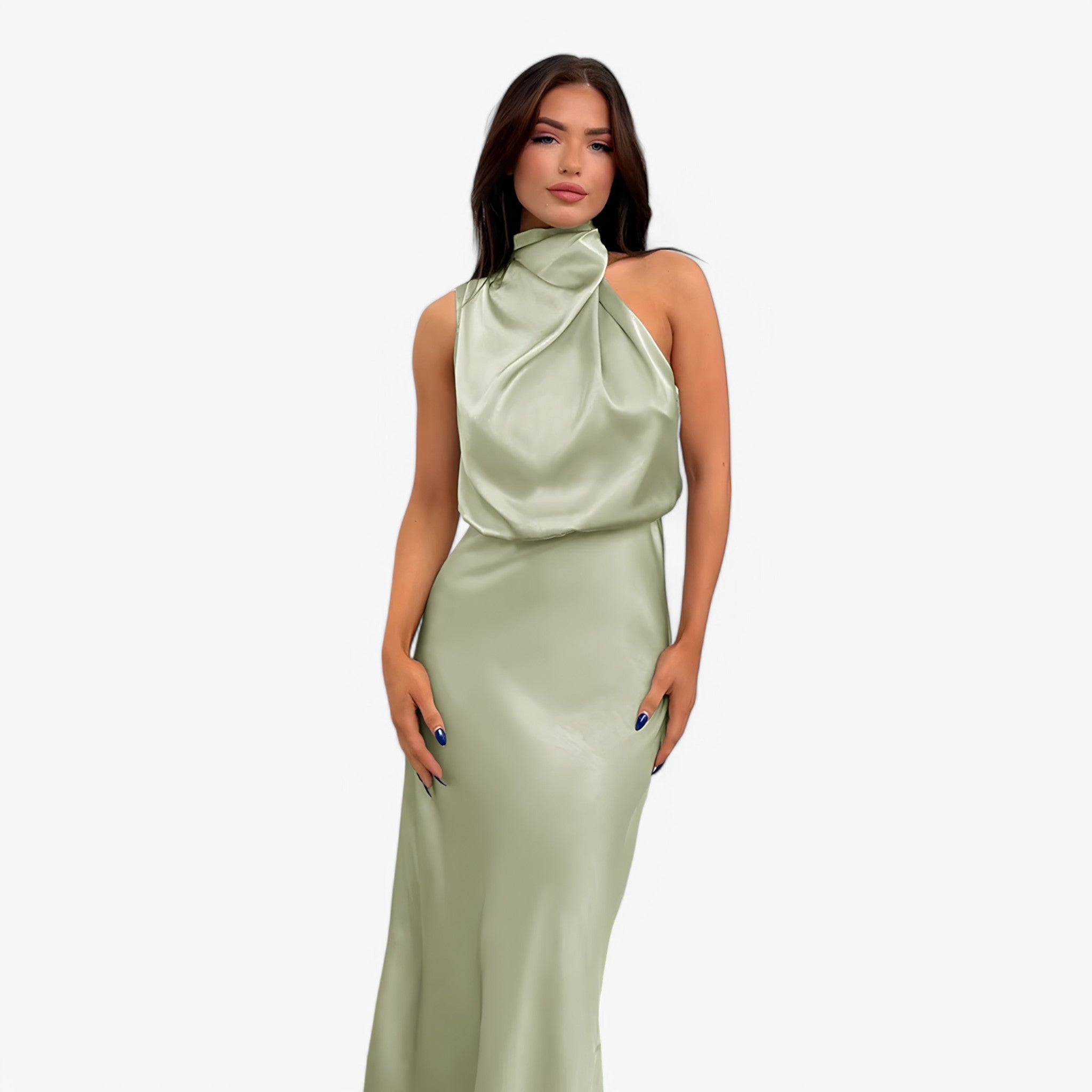 Women's Satin dress: refined and elegant allure