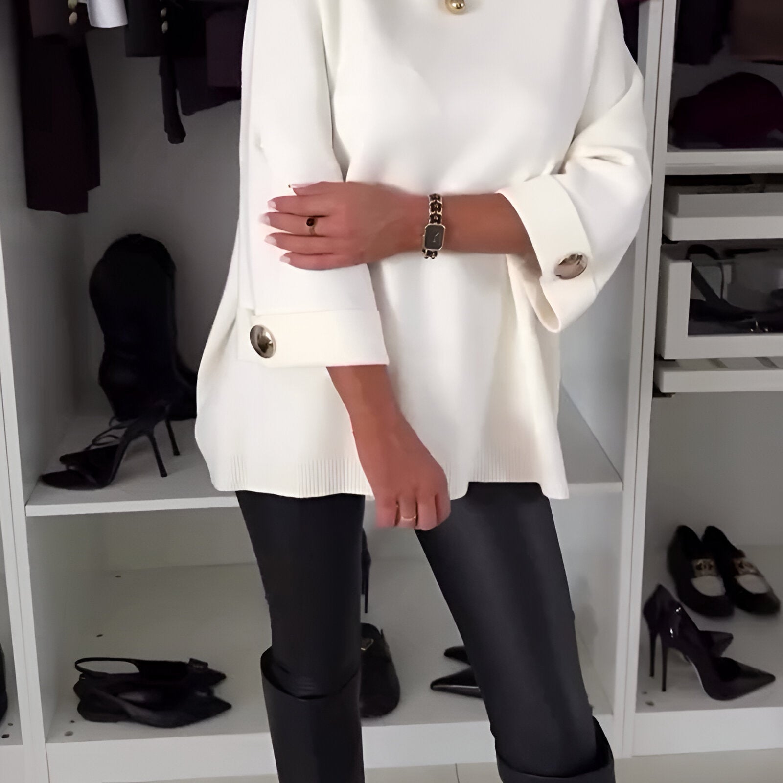 Lauren | Effortlessly Elegant Relaxed-Fit Sweater