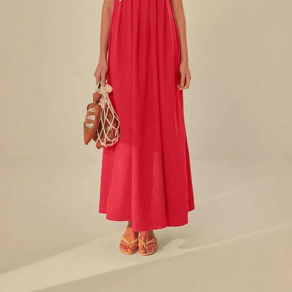 Women's Elegant Fish Top Maxi Dress for a Stunning Look