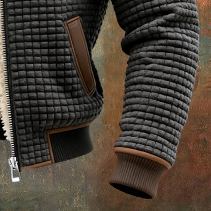 Fleece Jacket : Hayden Thermal-Impact Fleece Jacket – Warmth & Lightweight Comfort for Cold Days in Brown van Paper Favor