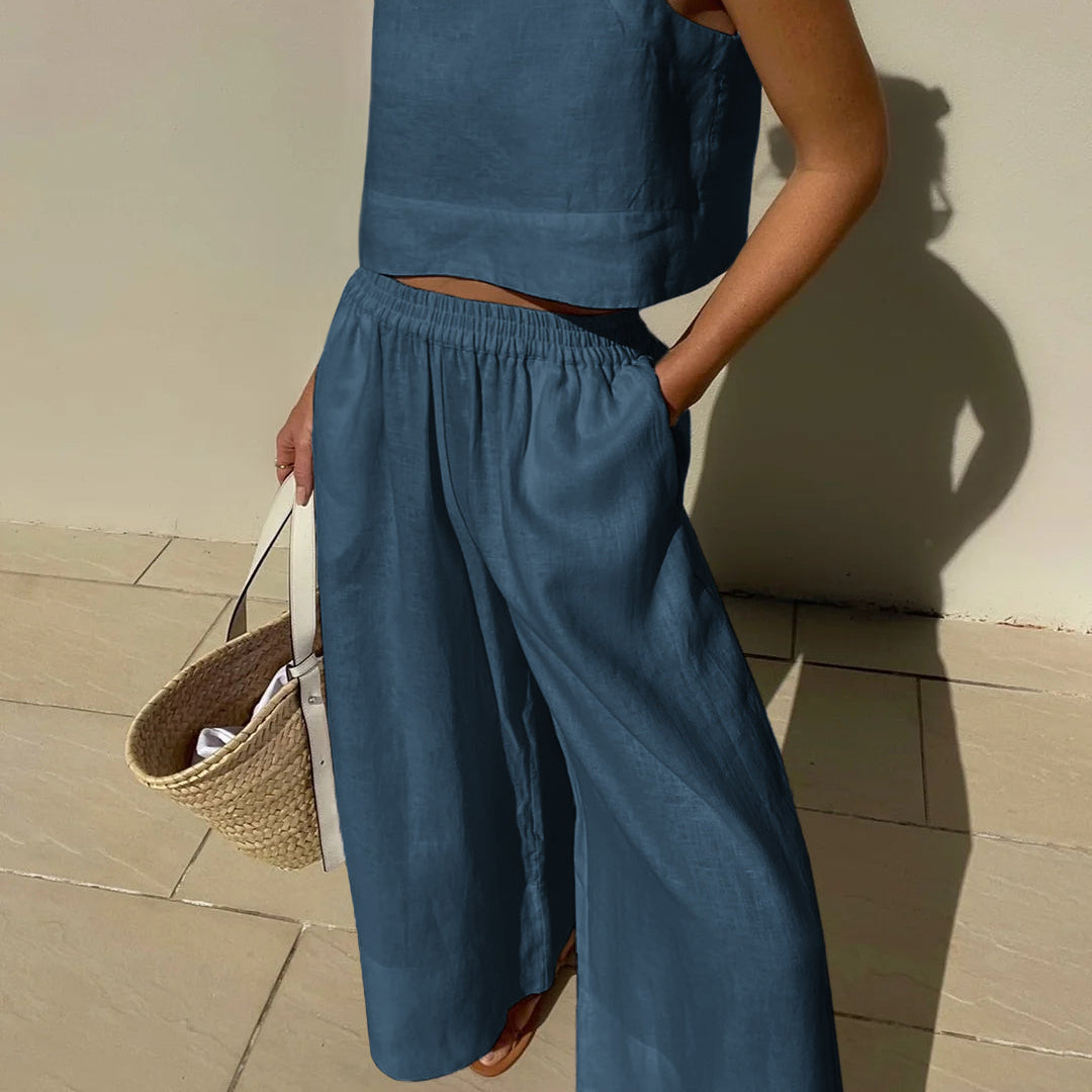 Timeless Classic Two-Piece Set – Elegant and Comfortable, Perfect for Work and Weekend Urban Style