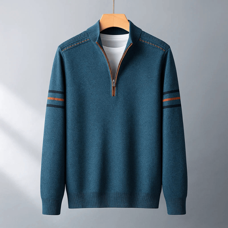 Amos | Modern Half-Zip Sweater with Effortless Comfort