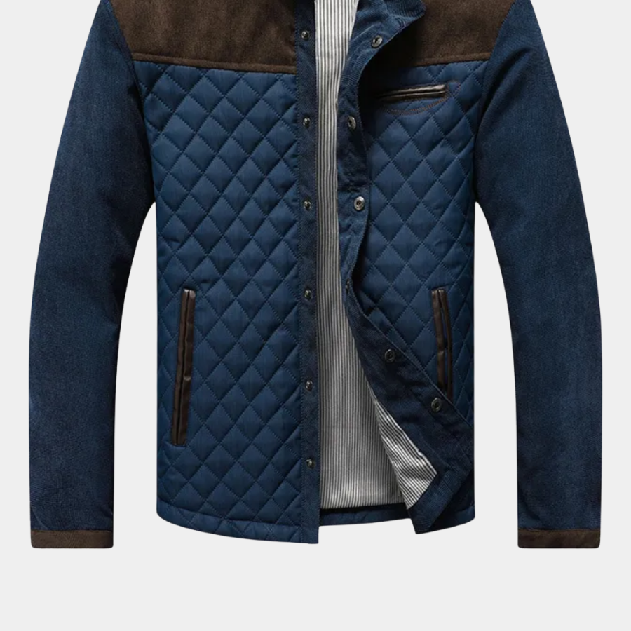 Men > Jackets : Luxe Men's Jacket in Brown van Paper Favor