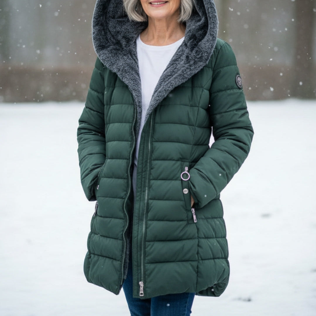 Olivia | Winter Puffer Jacket - Warm and Modern