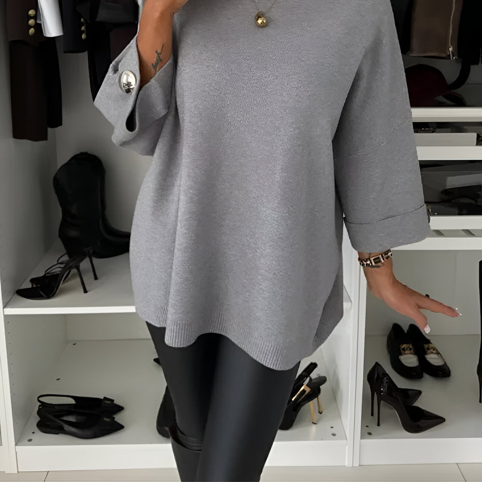 Lauren | Effortlessly Elegant Relaxed-Fit Sweater