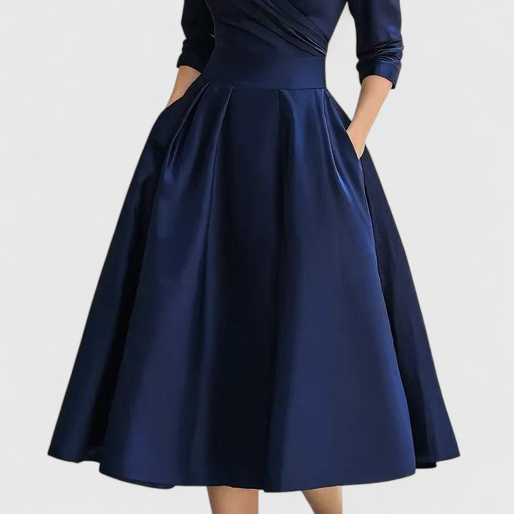 Zyrah | Effortlessly Elegant Midi Dress