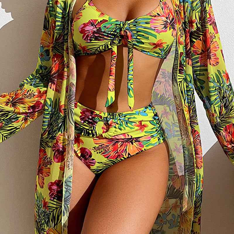 Glenda - Bikini mit Blumenrock