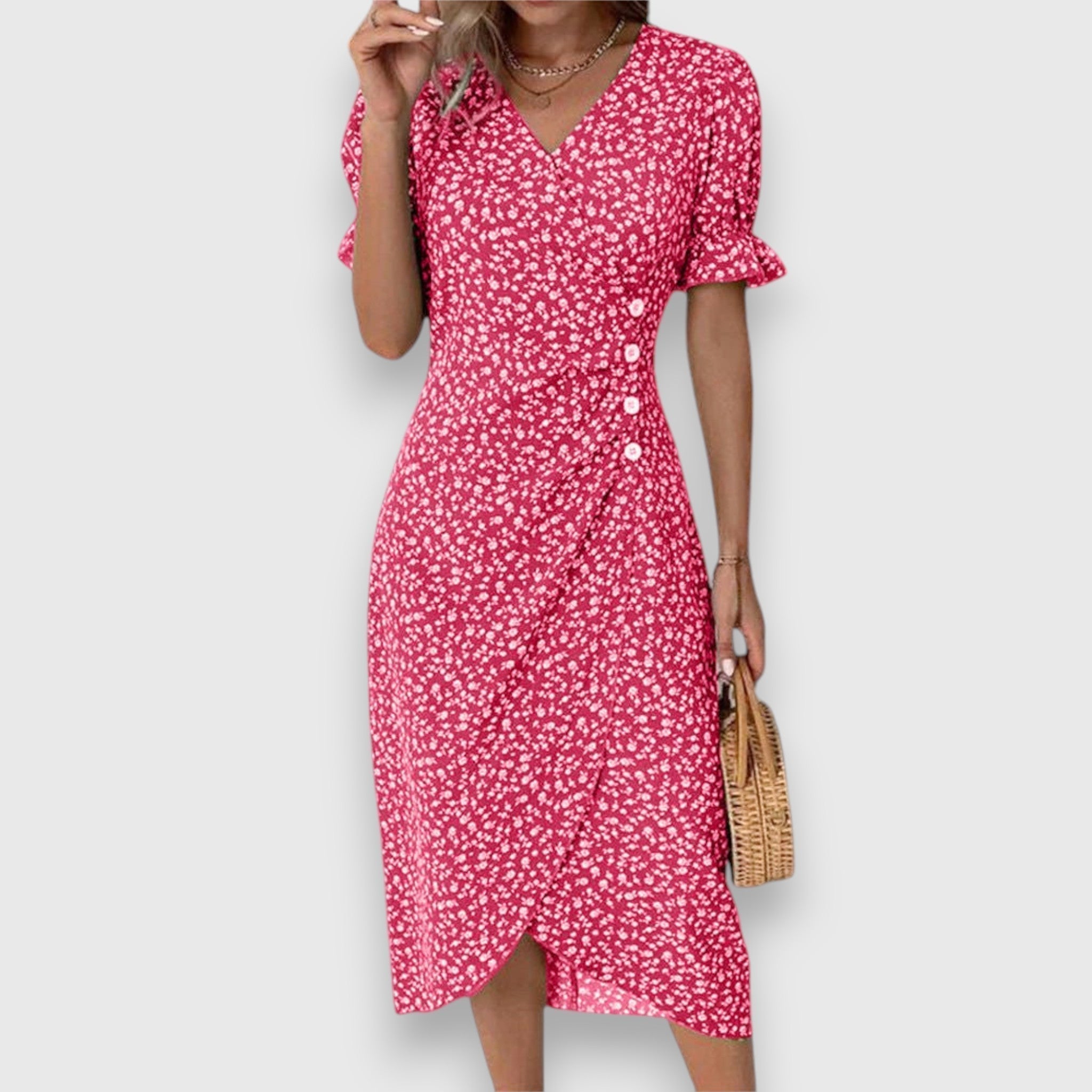 Women's Elegant Floral Dress