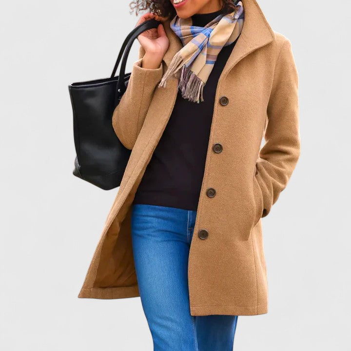 Jami | Timeless Wool-Blend Coat