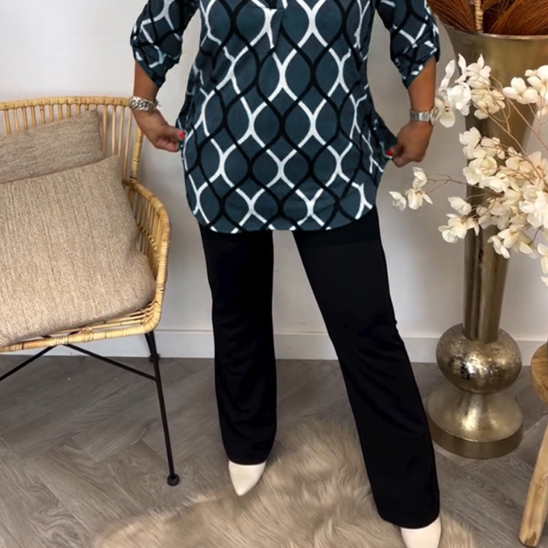 Women's Stylish blouse with graphic print