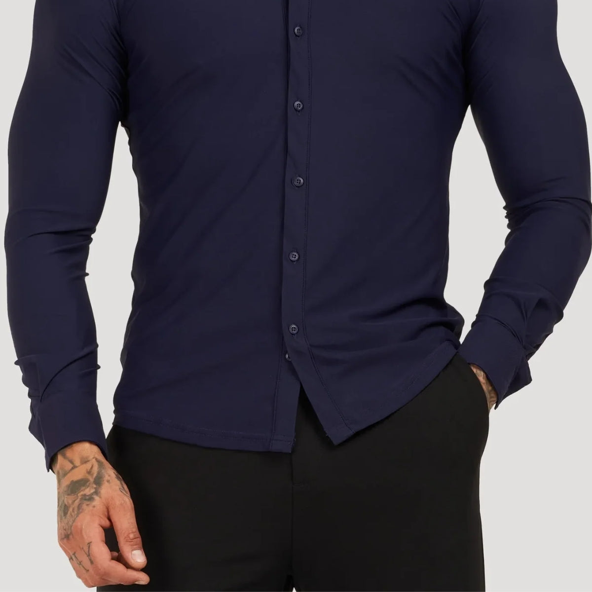 Wrinkle-Resistant Stretch Shirt