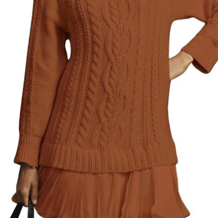 Nika - Modern short knitted dress