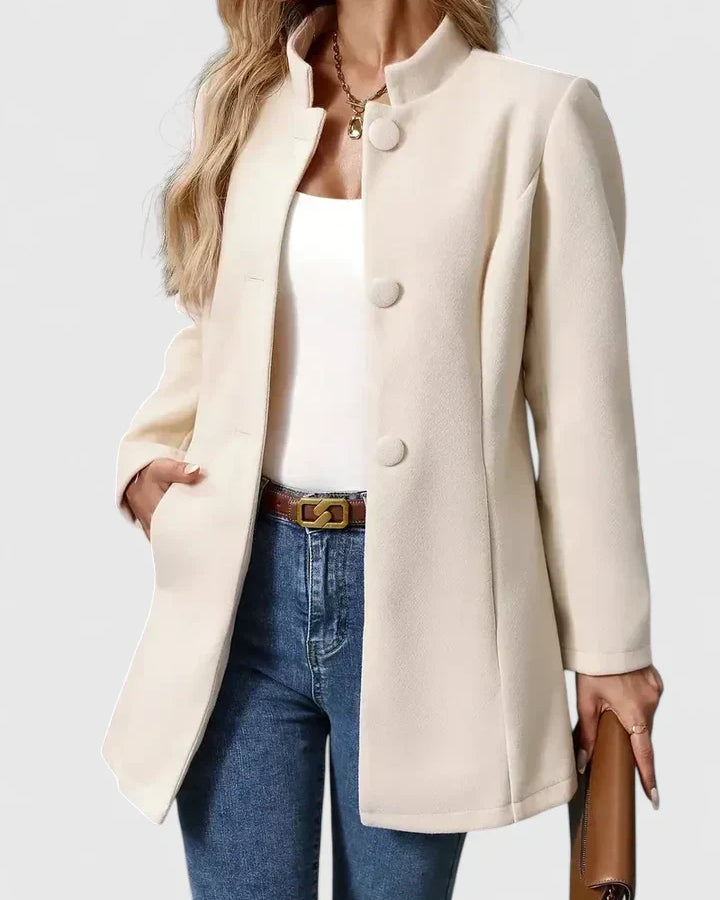 : Carmelyssa - Elegant Jacket in van Paper Favor