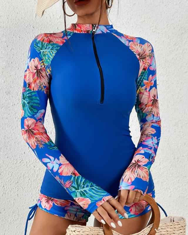 Sariah | Schickes Langarm-Tankini-Set für stilvolle Bademode