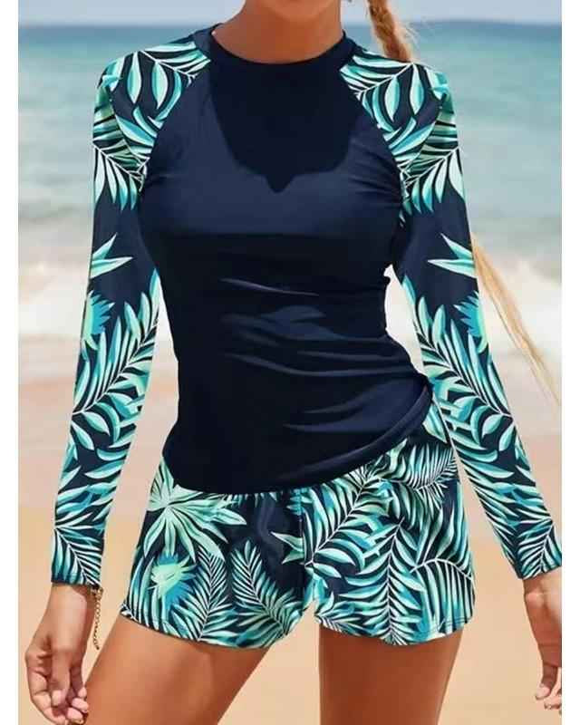 Noa Langarm-Zweiteiliger Surf-Badeanzug – Sonnenschutz, flexibel, wellenbereit