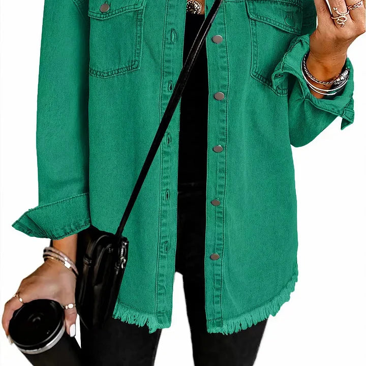 Katja | Iconic Denim Jacket: Timeless Style for Everyday Wear