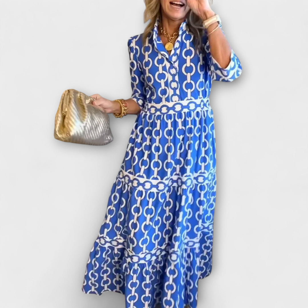 Women's Print Midi Dress