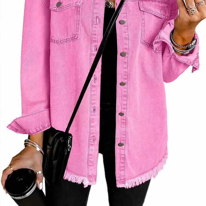 Katja | Iconic Denim Jacket: Timeless Style for Everyday Wear