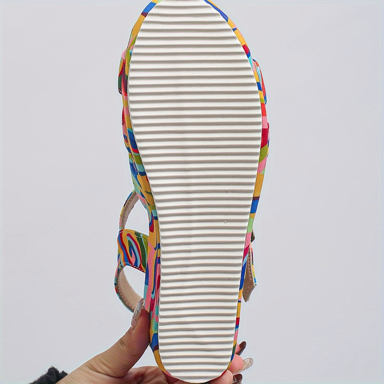 Shoes > Sandals : Selora | Platform Ankle Strap Sandals in van Cow Clothing