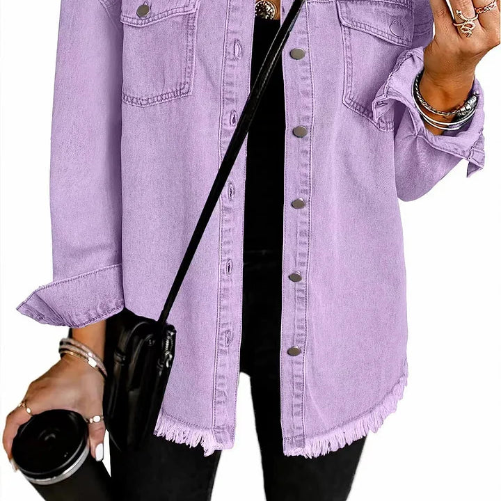 Katja | Iconic Denim Jacket: Timeless Style for Everyday Wear