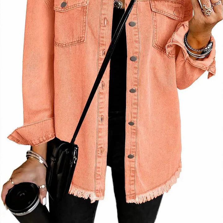 Katja | Iconic Denim Jacket: Timeless Style for Everyday Wear