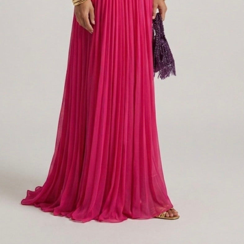 Lina & Emma™ | Pleated Evening Dress