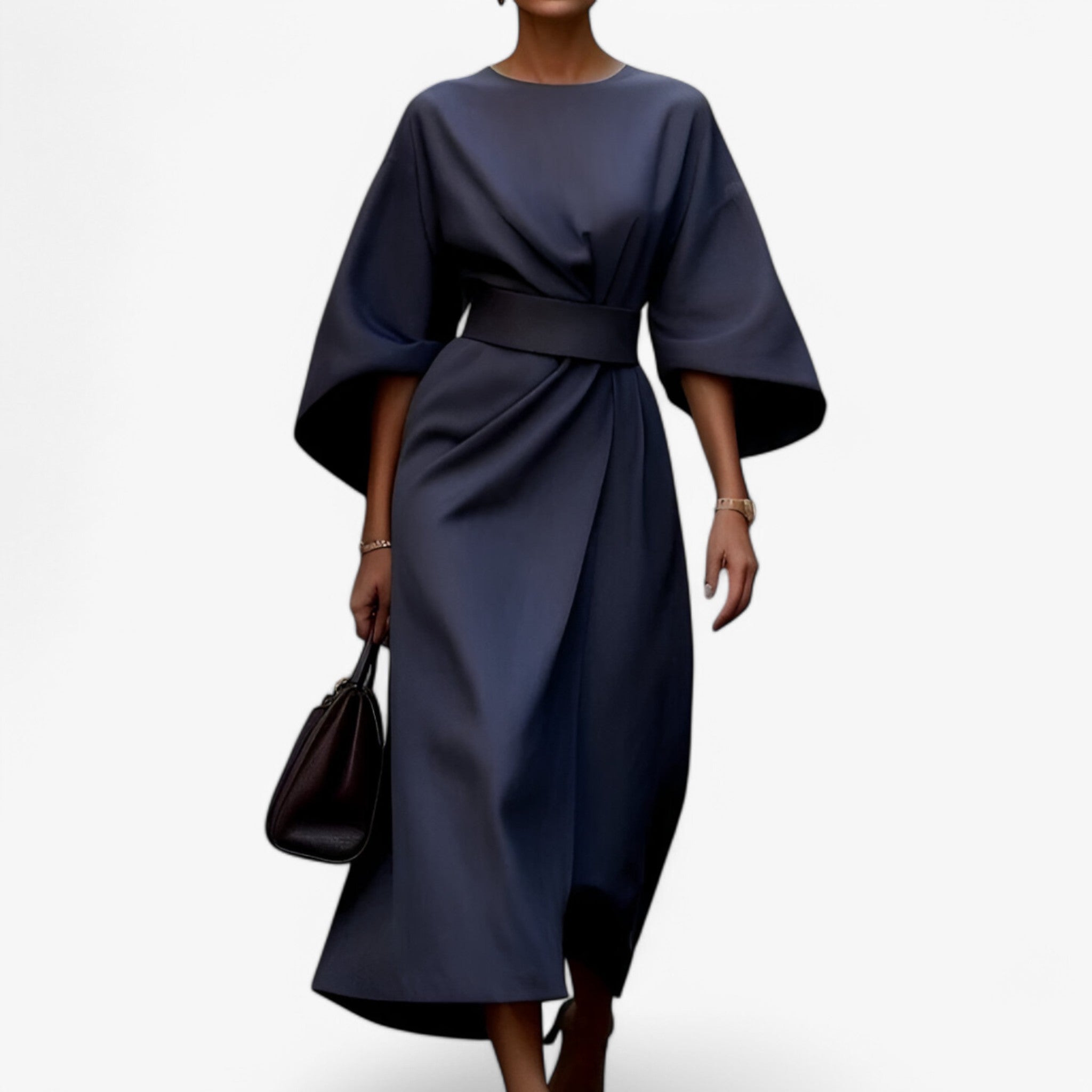Women's Asymmetric dress with a modern and elegant cut