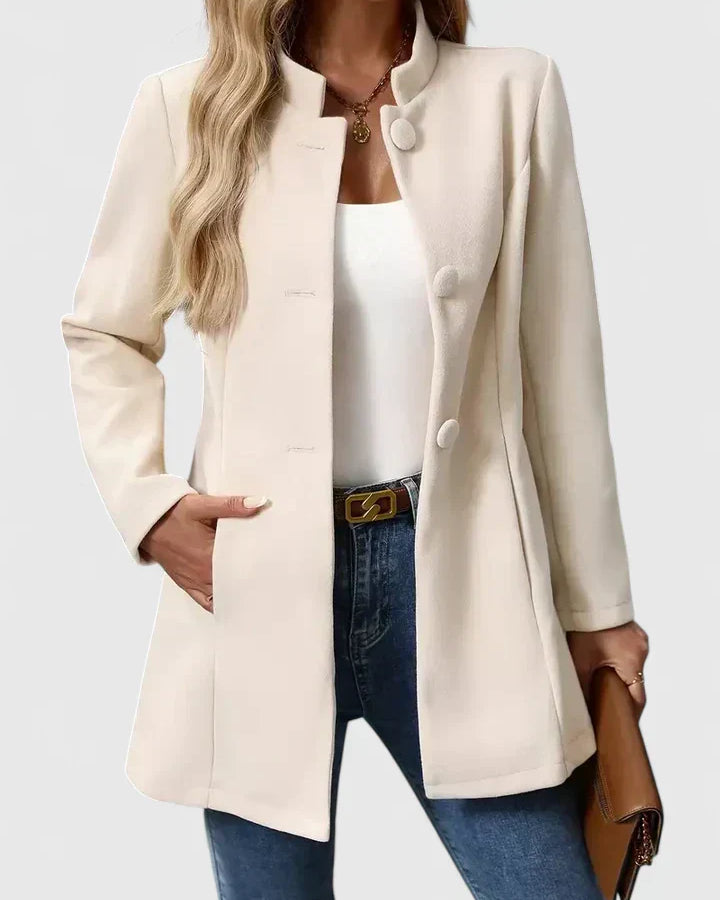 : Carmelyssa - Elegant Jacket in van Paper Favor