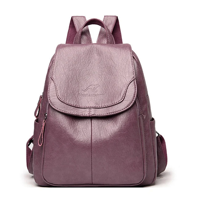 Safe and stylish backpack for women