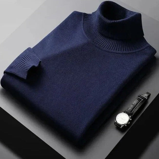 Mitchell Cashmere Turtleneck Sweater