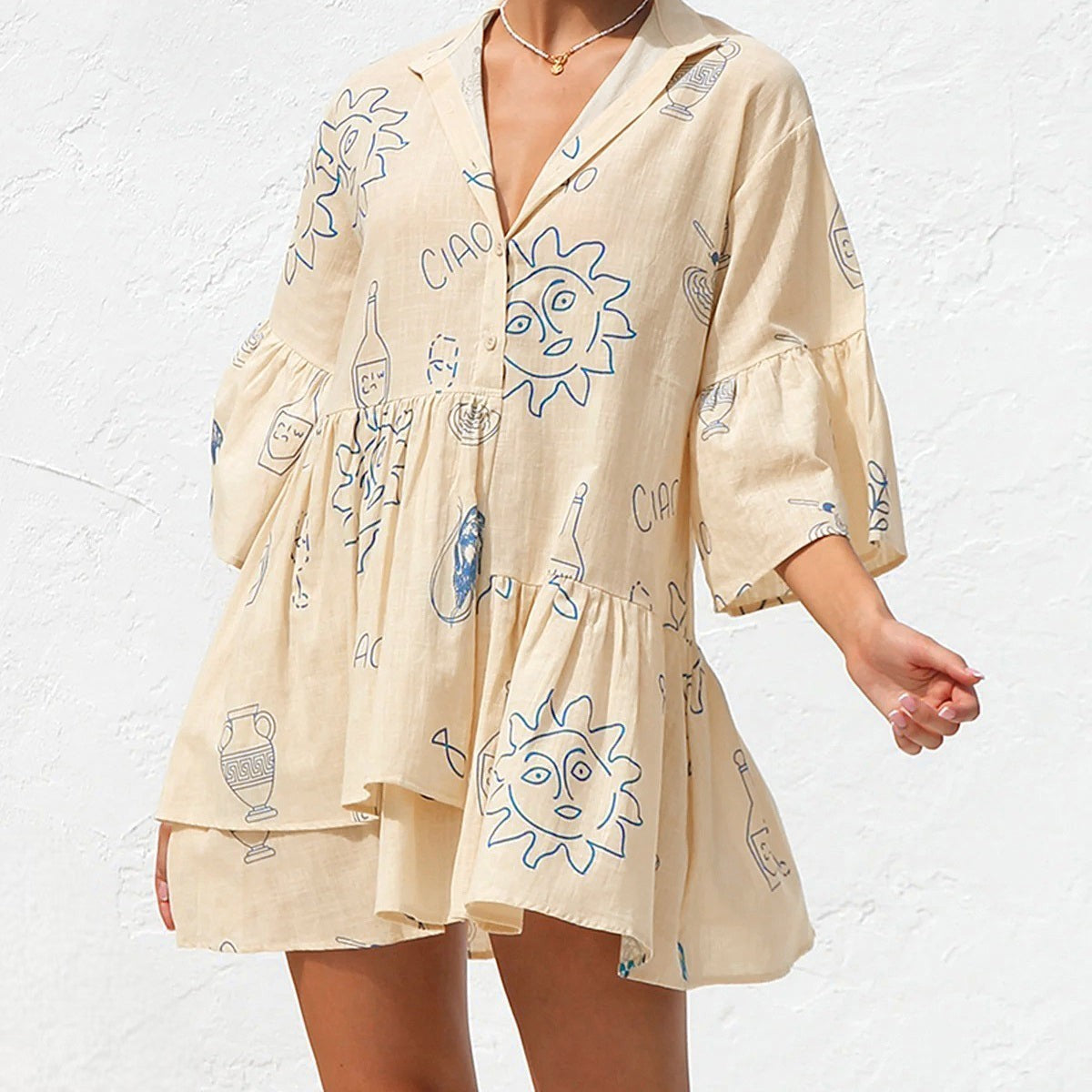 Women's Zina Embroidered Heart-Detail Oversized Knit Sweater