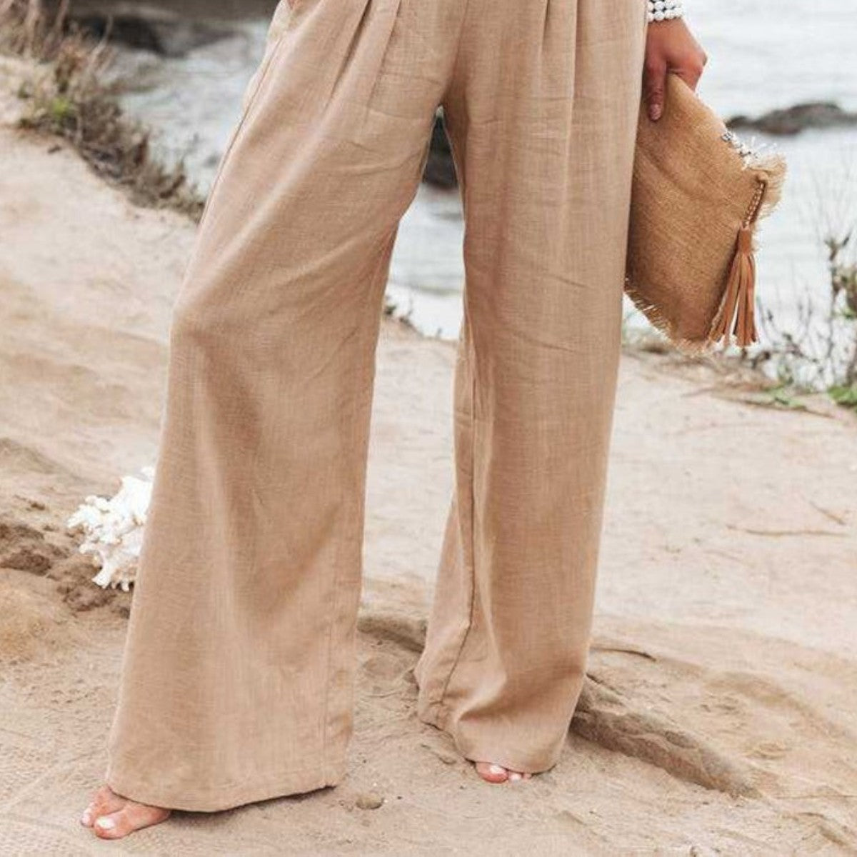 Women's Leg Trousers - Effortless Style and Breezy Comfort