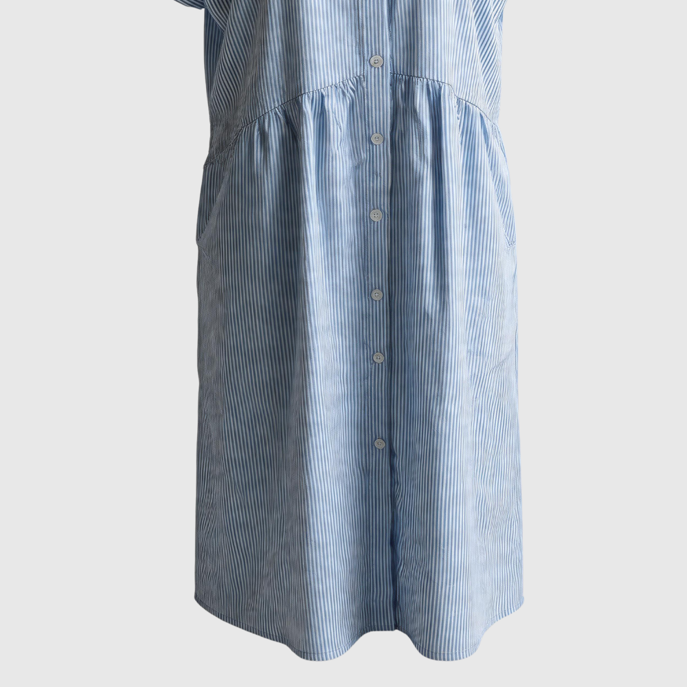 Refined Women's Midi Dress with Handy Pockets