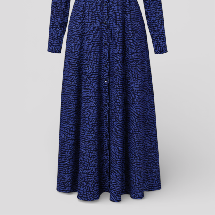 Pamela Flowing Shirt Maxi Dress — Effortless Elegance