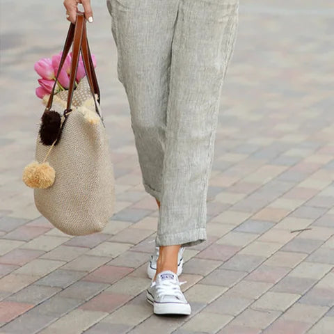 Isla - Linen Trousers