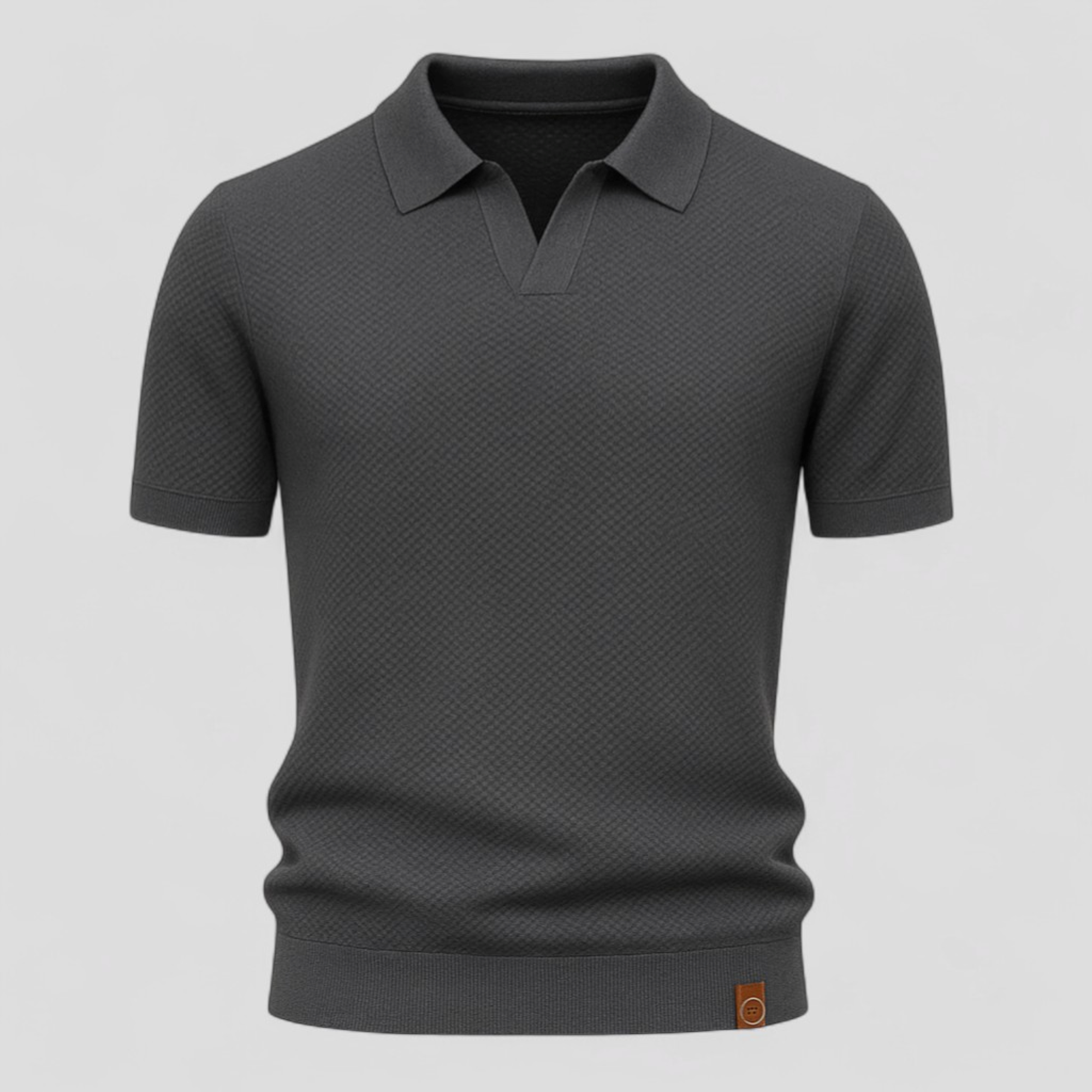 Rico Short-Sleeve Men's Polo Shirt: Structured and Elegant