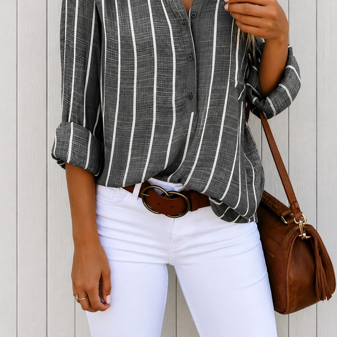 Lilac™ | Stylish striped blouse
