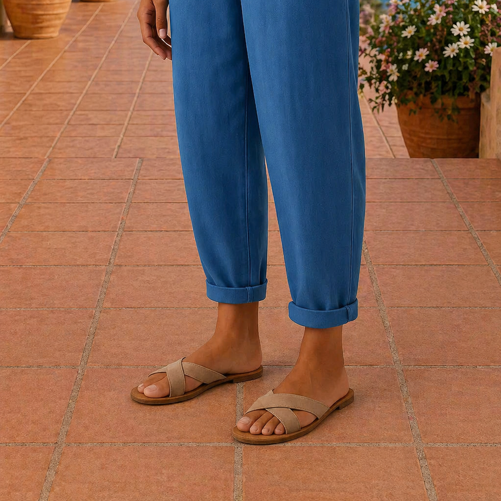 Sienna | Relaxed Linen Wide-Leg Pants