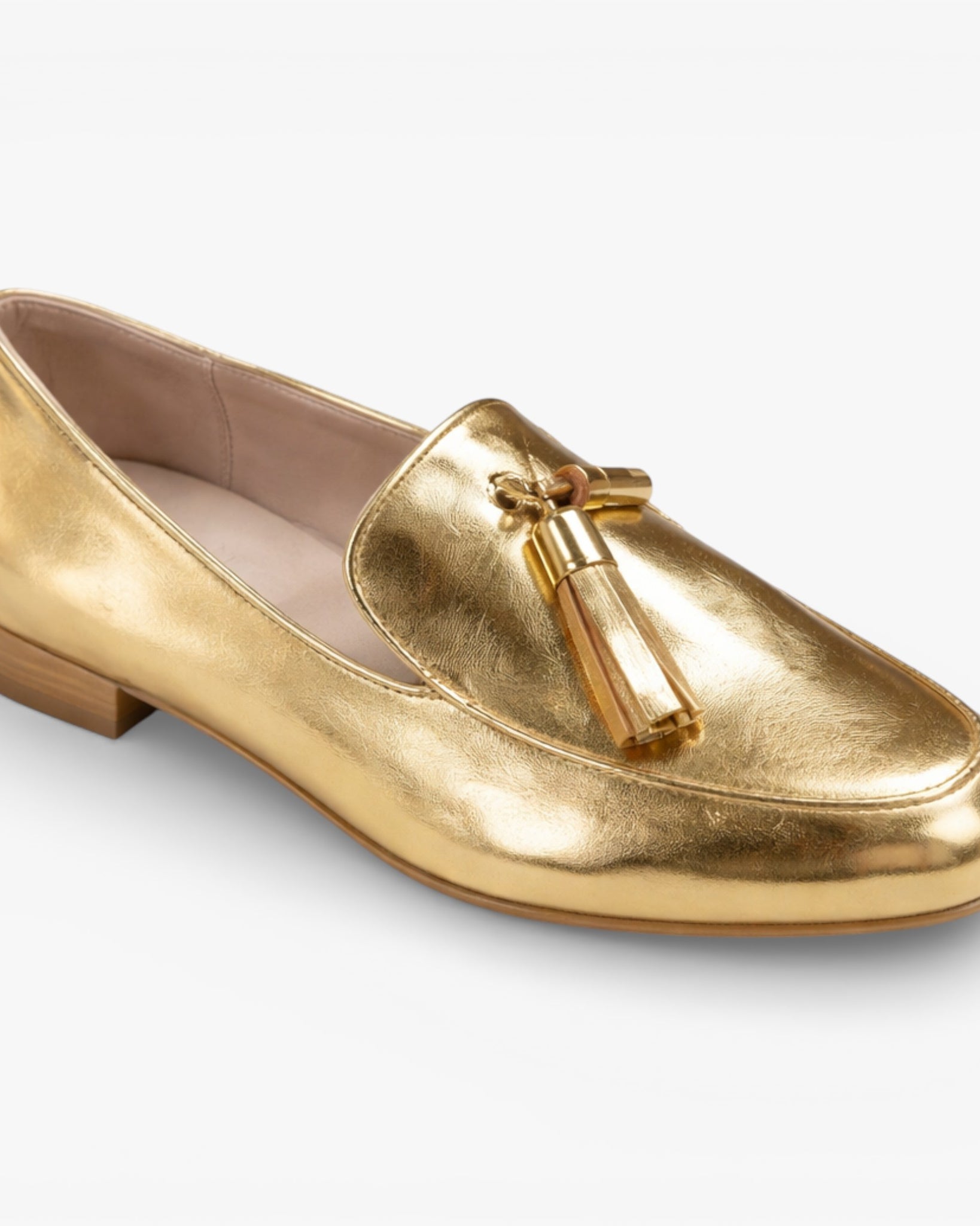 Beatrice | Gleaming Metallic Heel Pumps