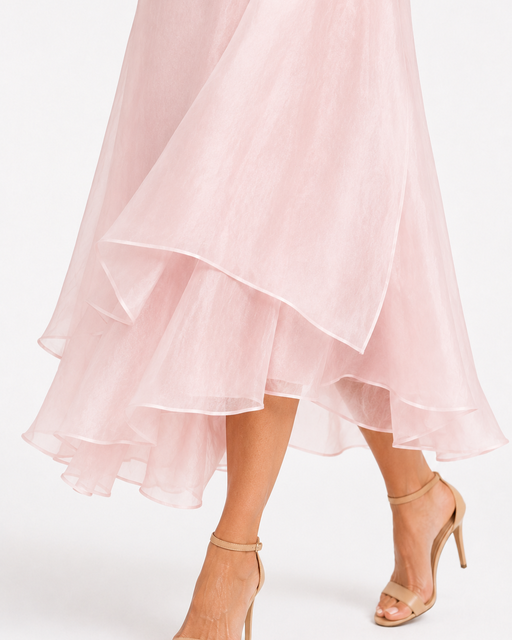 Dress : Women's Timeless Elegant Dress - Flattering Flowing Style in van Paper Favor