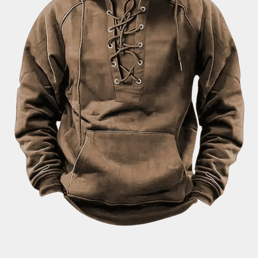 Hoodie : Edward | Stylish & Durable Hoodie for Everyday Wear in Black van Paper Favor
