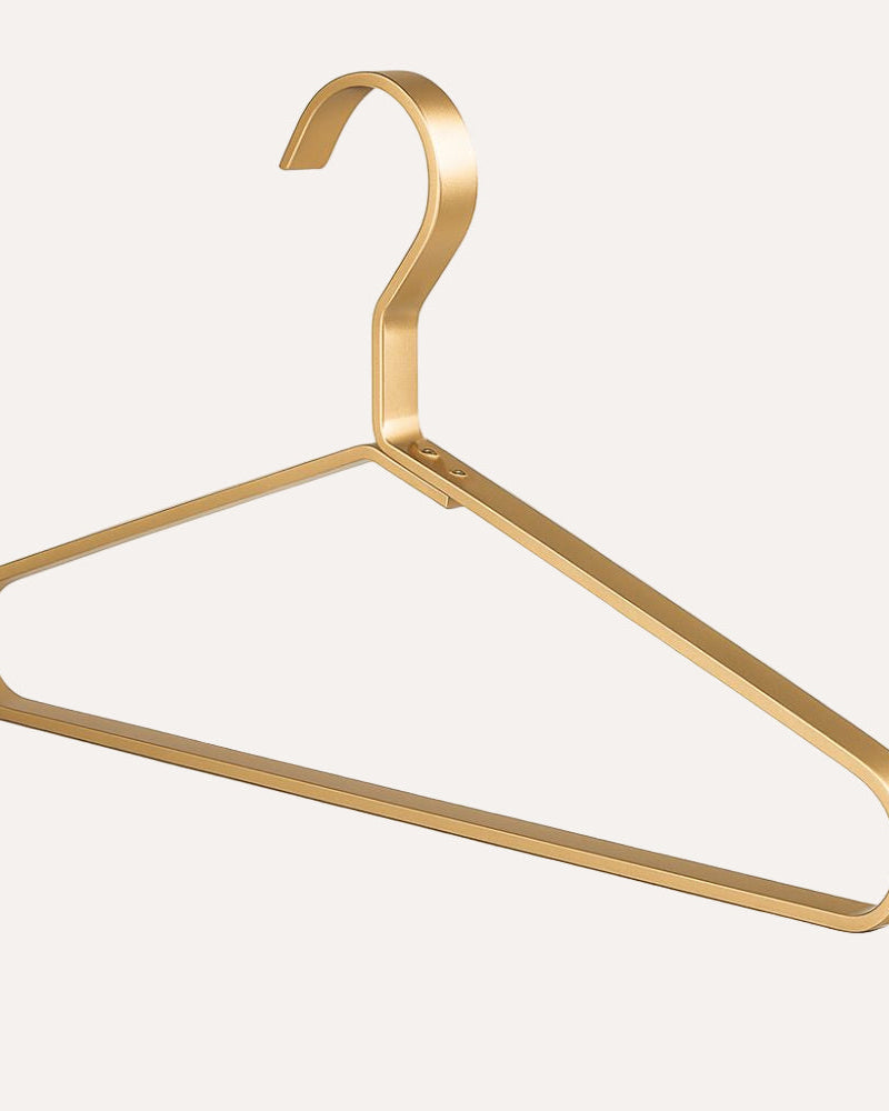 Clothes Hanger : Men's Hangers in Aluminum - Slim, Non-slip, Space-saving in van Paper Favor