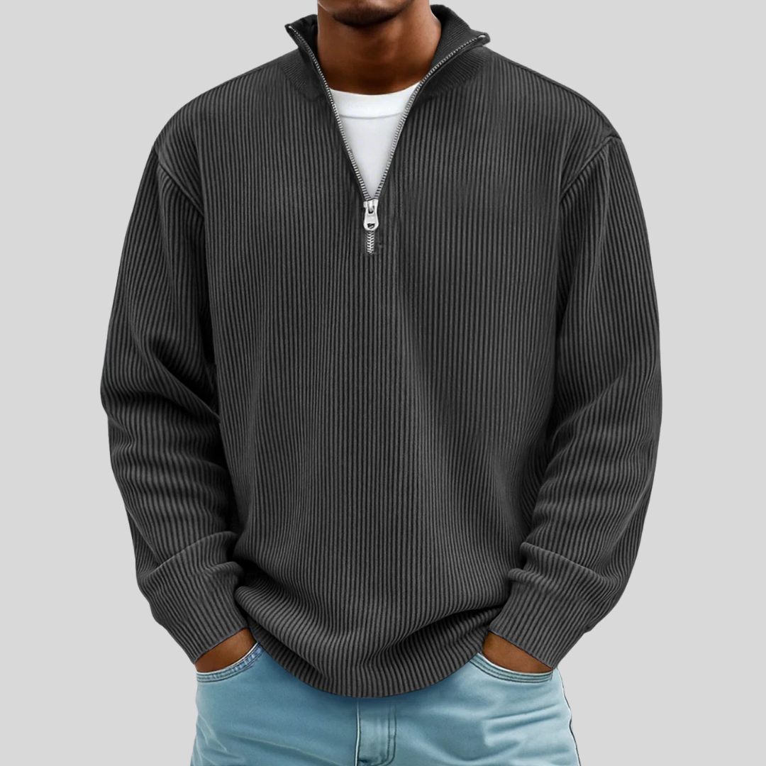 Sleek & Cozy Casual Sweater for Everyday Style