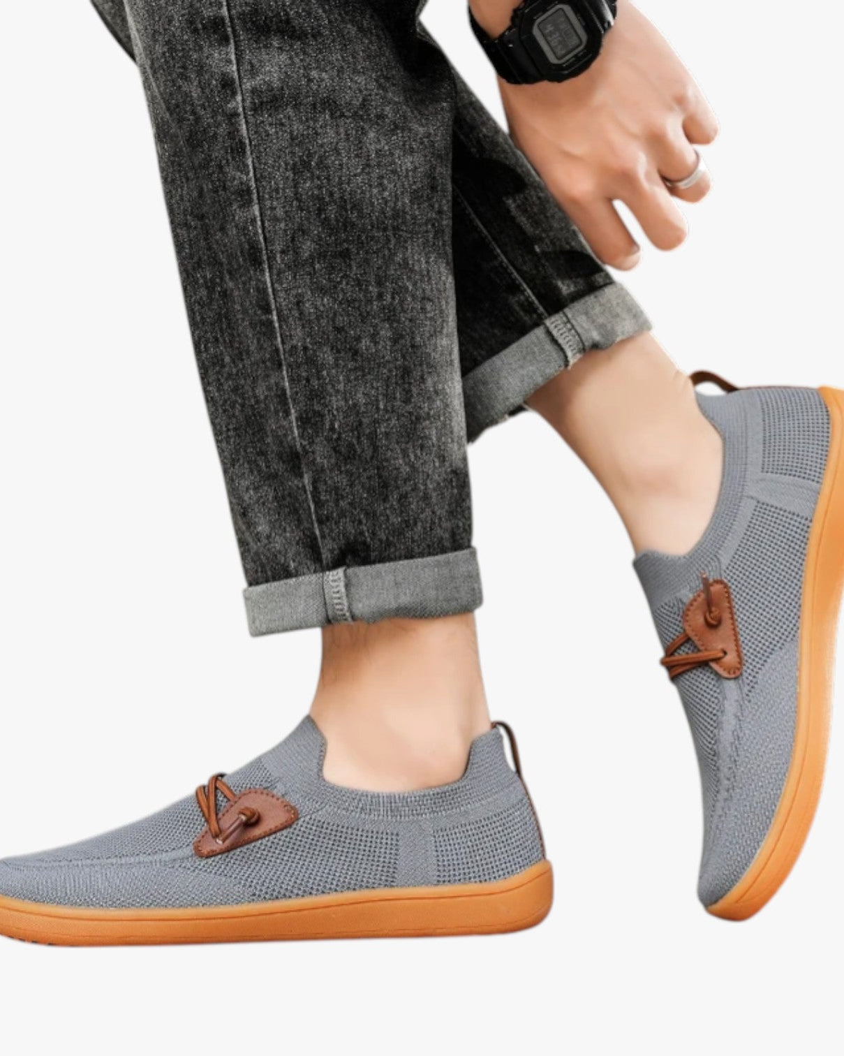 Breathable men's sneakers