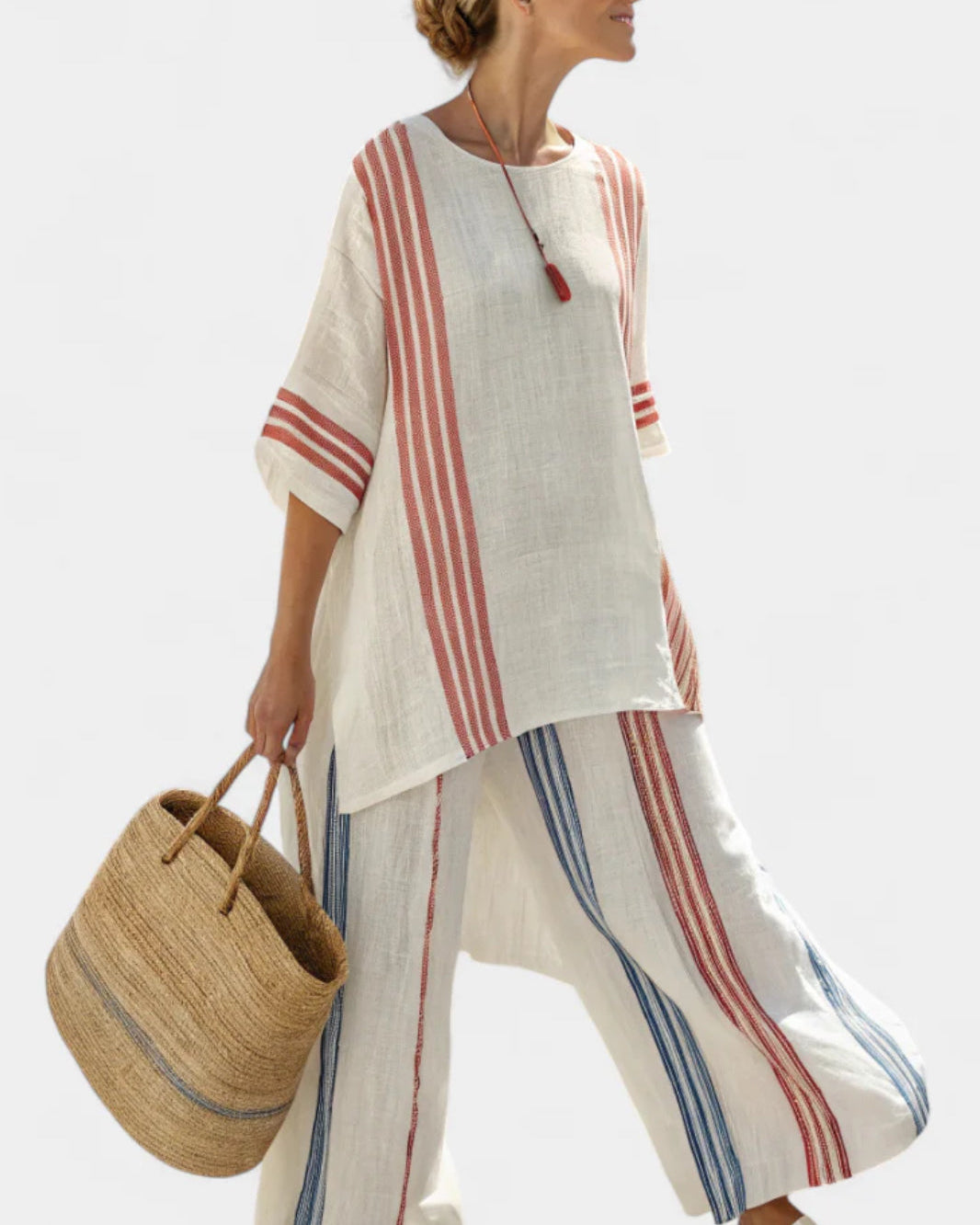 Clothing > Sets : Vivanya | Elegant Set in White L van Paper Favor
