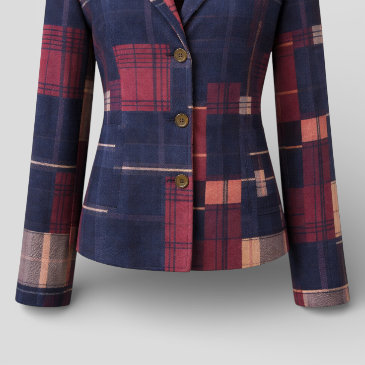 Joyce | Timeless Plaid Jacket