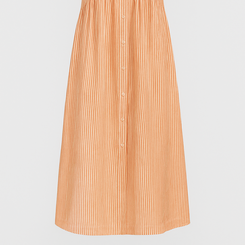 Women's Elegant Midi Dress with Pockets