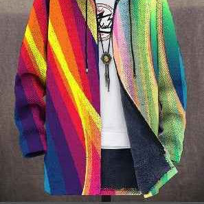 Women's Artistic Cardigan in Comfortable Style
