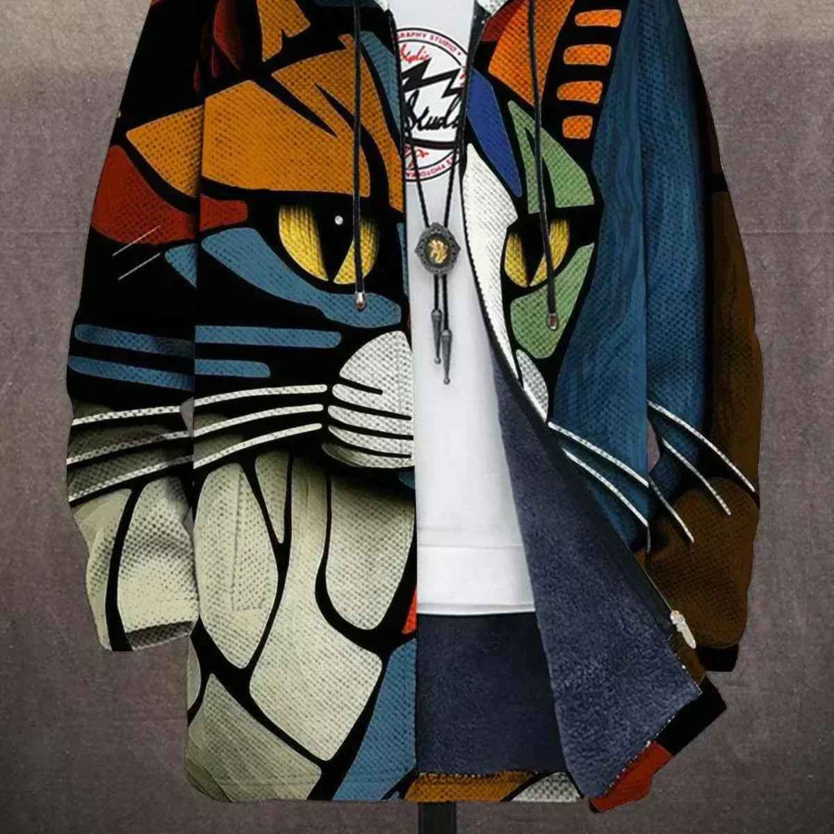 Women's Artistic Cardigan in Comfortable Style
